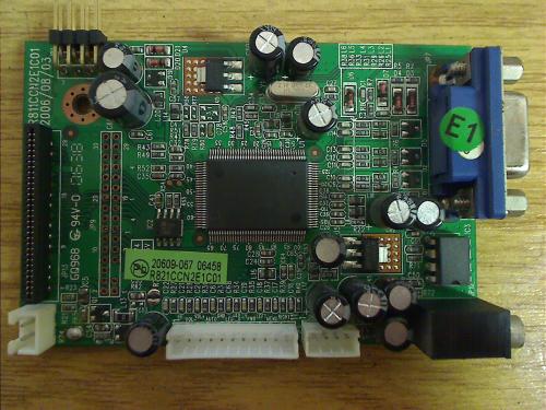 AV VGA Elektroboard Platine aus Sonic IIMJ9
