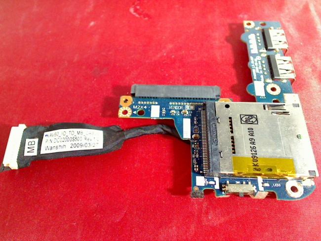 USB Card Reader HDD Festplatten Board Kabel Cable eMachines eM250 KAV60