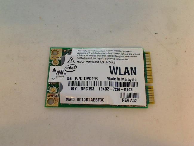 Wlan W-Lan WiFi Karte Board Modul Platine Dell M1210 PP11S