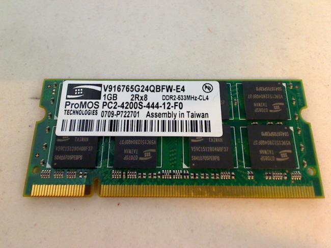 1GB DDR2 PC2-4200S 533MHz ProMOS Ram Arbeitsspeicher Dell M1210 PP11S