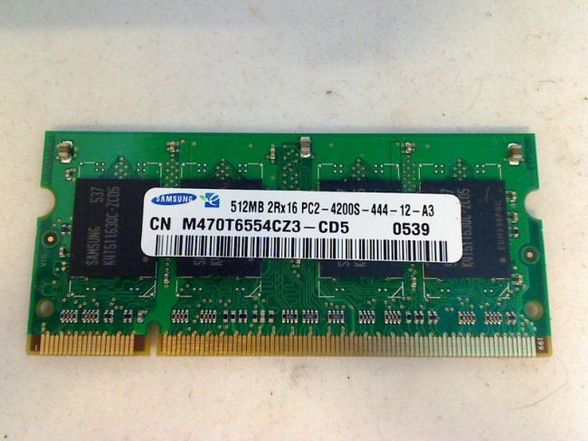 512MB DDR2 PC2-4200S Samsung SODIMM Ram Arbeitsspeicher Fujitsu LifeBook C1320D