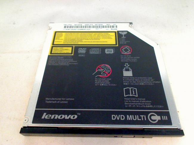 DVD Brenner GSA-U10N mit Blende & Halterung IBM Lenovo T61 6465