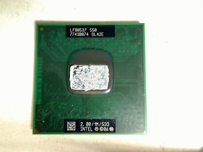 2 GHz Intel 550 SLA2E CPU Prozessor Acer TravelMate 6552