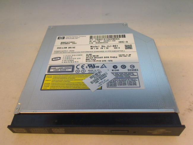 DVD Brenner IDE UJ-861 mit Blende & Halterung HP dv6700 dv6730eg