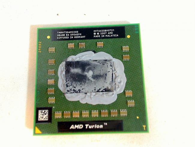 2.2 GHz AMD RM75 RM-75 Turion 64 X2 CPU Prozessor HP dv6 dv6-1100so