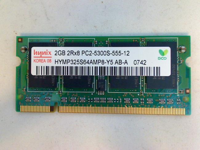 2GB DDR2 PC2-5300S Hynix SODIMM Ram Arbeitsspeicher Dell D620 PP18L