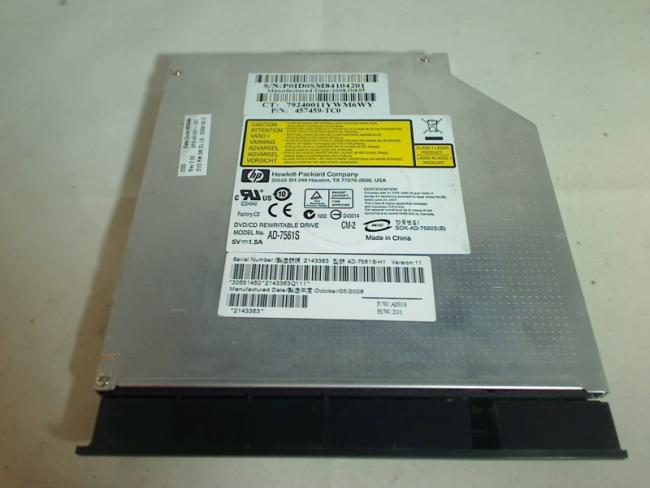 DVD Brenner AD-7561S lightScribe mit Blende & Halterung Compaq 6735s C6735sUSI