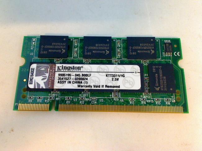 1GB Kingston DDR KTT3311/1G SODIMM Ram Arbeitsspeicher Toshiba SA50-532