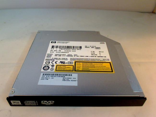 DVD Brenner IDE GWA-4080N mit Blende & Halterung HP nc6120 HSTNN-105C