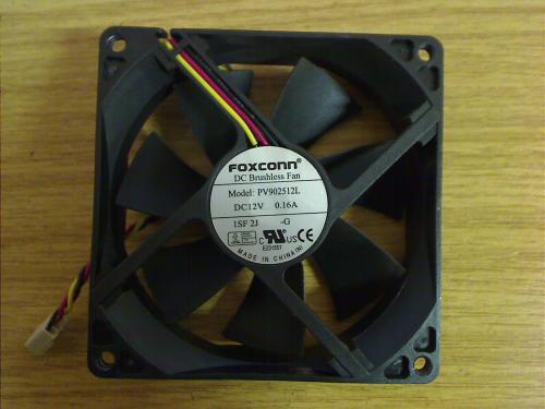 Cases Fan chillers 80x80 0.16A for HP Compaq dx2400 Micotower