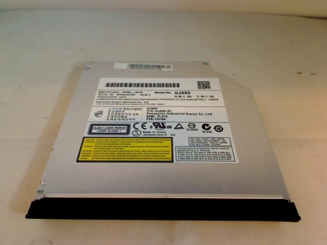 DVD Brenner SATA UJ890 mit Blende & Halterung Lenovo IdeaPad Z360