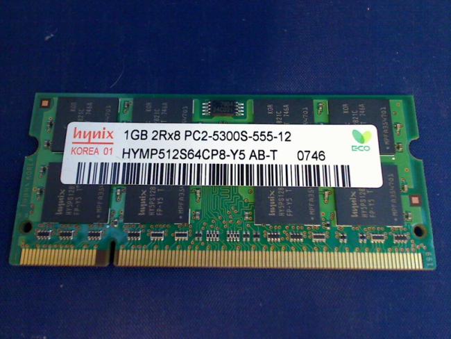1GB DDR2 PC2-5300S Hynix SODIMM Ram Arbeitsspeicher Dell Latitude D830 (1)