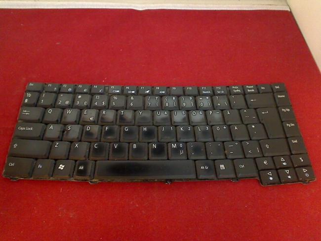 Tastatur Keyboard AEZF1TND011 ZF1 SWEDISH REV:3A Acer Ferrari 4000