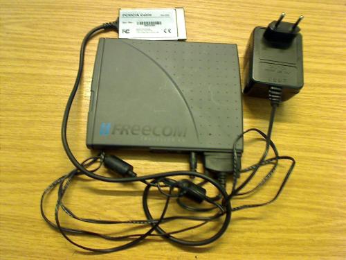 FREECOM IQ Traveller CD-20 PCMCIA incl. Netzteil & Kabel