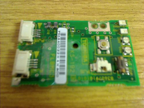 Power LED Switch Board Platine Toshiba Libretto 50CT/810 ModellPA1249E X