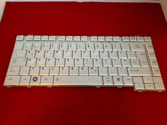 Original Tastatur Keyboard Deutsch GR Toshiba Satellite A210-109