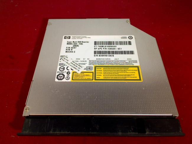 DVD Brenner GSA-T40L IDE mit Blende & Halterung HP Compaq 6720s