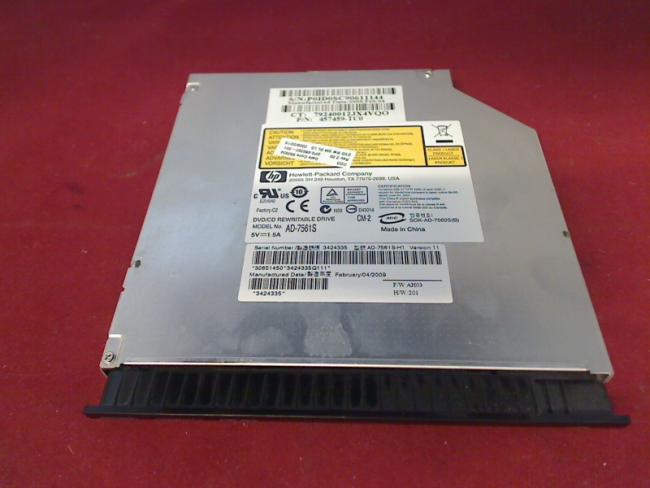 DVD Brenner SATA AD-7561S mit Blende & Halterung HP Compaq 6530b