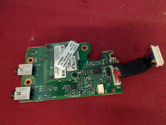 Audio Sound Board Karte Modem Platine Kabel Cable Compaq 6530b -2