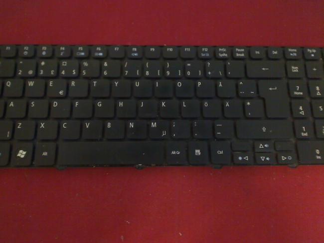 Original Tastatur Keyboard MP-09B26S0-442 Sweden Acer Aspire 7535