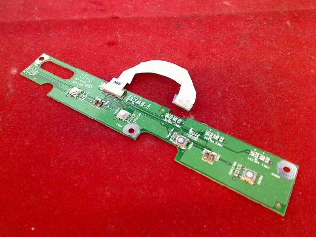 Power Switch Einschalter ON/OFF AN/AUS Board & Kabel Cable Fujitsu Amilo A7640