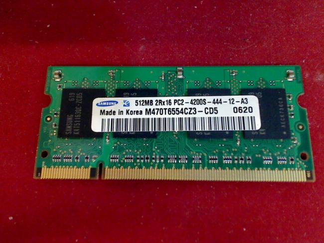 512MB DDR2 PC2-4200S Samsung RAM Arbeitsspeicher Acer Travelmate 4670