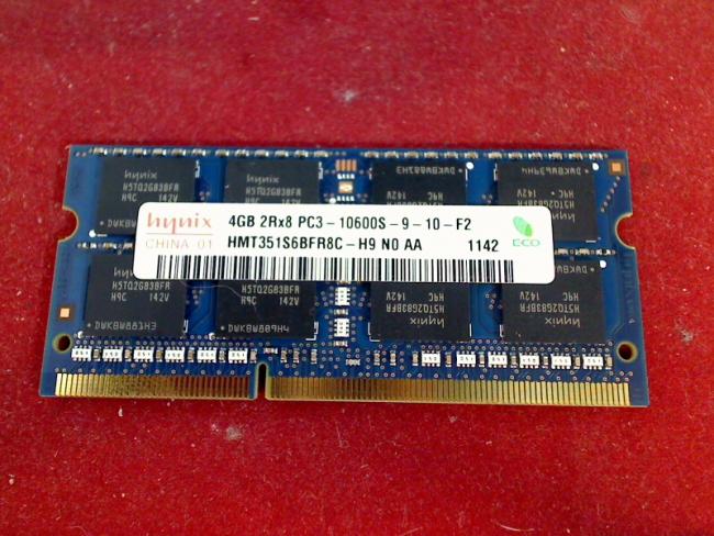 4GB DDR3 PC3-10600S Hynix SODIMM Ram Arbeitsspeicher Asus X73B ID:1B