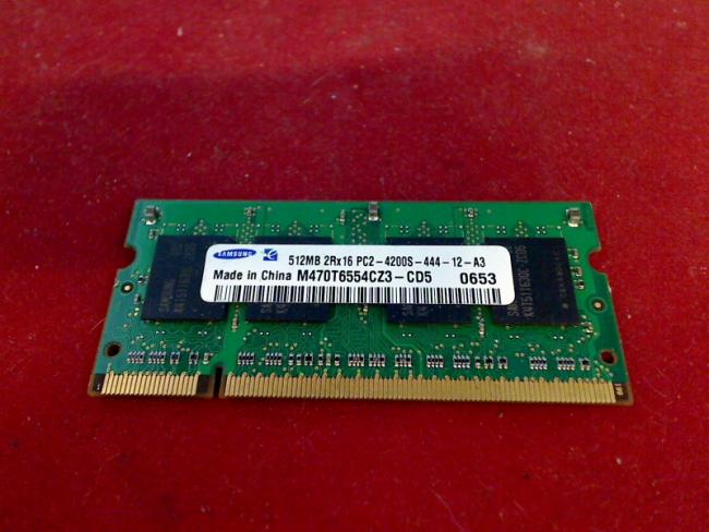 512MB DDR2 PC2-4200S Samsung SODIMM Ram Arbeitsspeicher Fujitsu Amilo Pro V2035