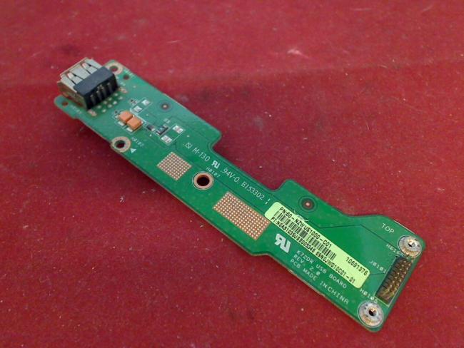 Board USB 2-Fach Port Buchse Asus X72D (2)
