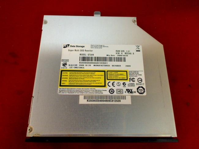 DVD Brenner SATA GT30N mit Blende & Halterung Acer Extensa 7630 ZY2