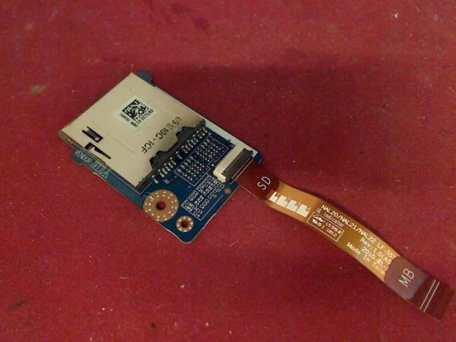 SD Card Reader LS-5553P Kartenleser Board & Kabel Cable Dell Precision M4500