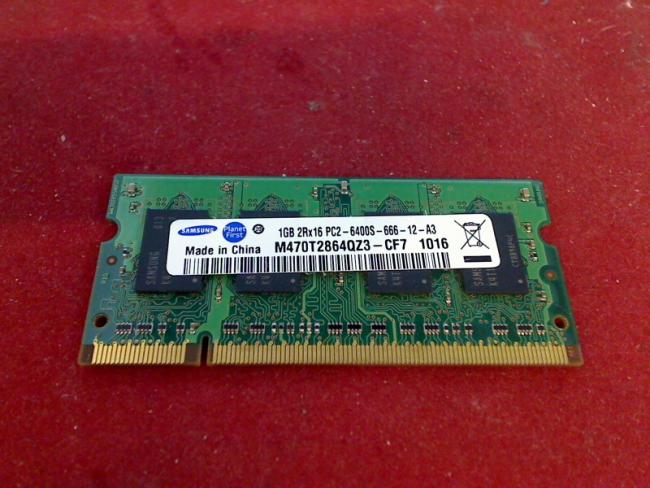 1GB DDR2 PC2-6400S Samsung SODIMM Ram Arbeitsspeicher Memory Acer Aspire 9410