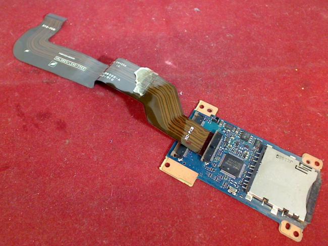 SD Card Reader Kartenleser Board Platine & Kabel Cable Toshiba Portege R600-101