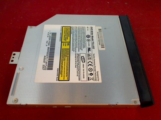 DVD Brenner IDE TS-L632 mit Blende & Halterung Fujitsu Pa2510 (1)