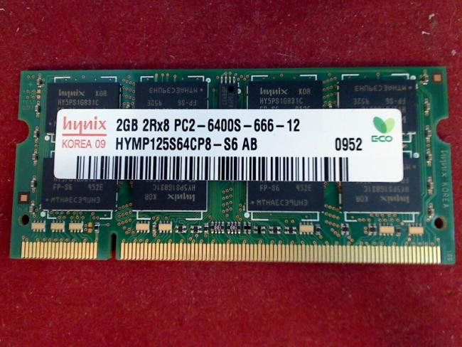 2GB DDR2 PC2-6400S Hynix SODIMM Ram Arbeitsspeicher Asus K70A