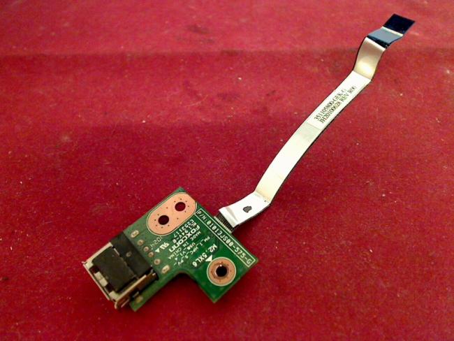 USB Port Buchse Board Platine Modul & Kabel Cable HP G62-b25SO