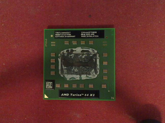 1.8 GHz AMD Turion X2 TL-56 TL56 CPU Prozessor HP tx1000 tx1250eo