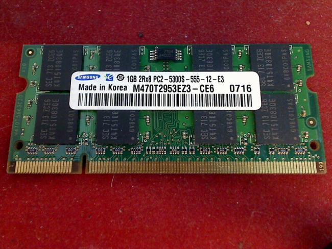 1GB DDR2 PC2-5300S Samsung SODIMM Ram Arbeitsspeicher Memory Asus F9S