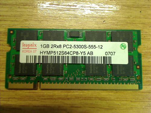 1GB 2Rx8 PC2-5300S-555-12 HYMP512S64CP8-Y5 AB