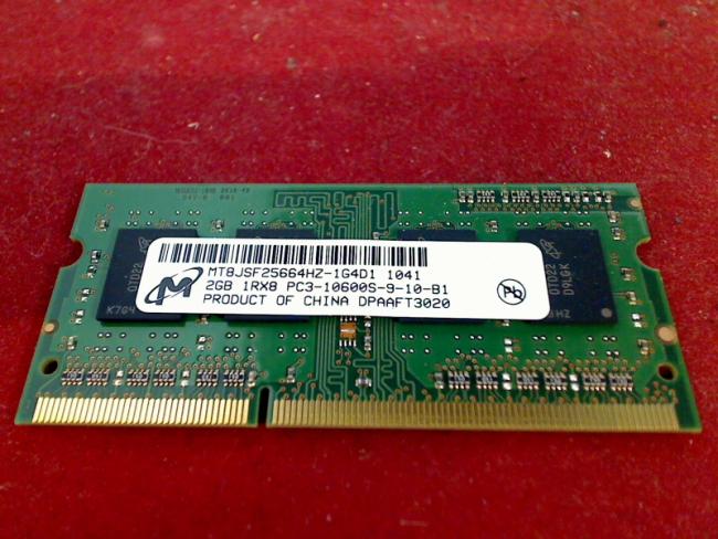 2GB DDR3 PC3-10600S MT SODIMM Ram Arbeitsspeicher Dell Latitude E6410 F3607gw