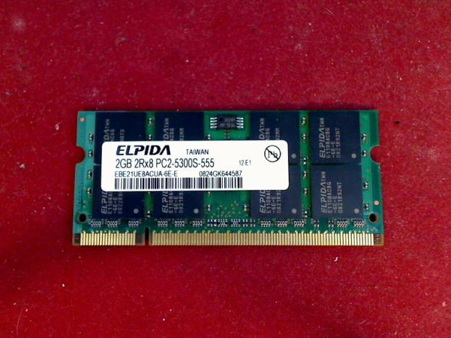 2GB DDR2 PC2-5300S ELPIDA SODIMM Ram Memory Acer Aspire 7535G MS2262