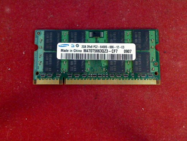 2GB DDR2 PC2-6400S Samsung SODIMM Ram Memory Acer Aspire 7535G MS2262