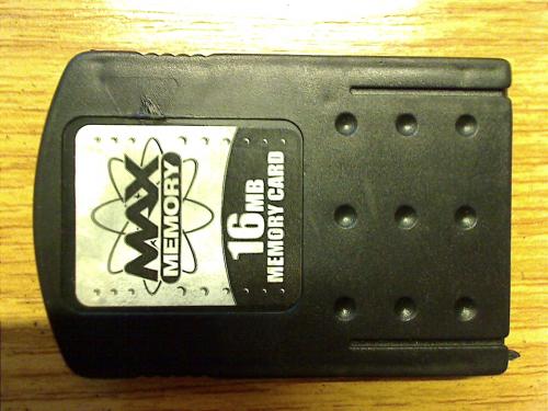 16 MB Memory Card Max Sony PlayStation 2 SCPH-50004