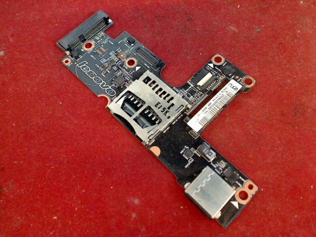 USB Card Reader Wlan HDD SATA Board Modul Platine Lenovo ideapad Yoga 13