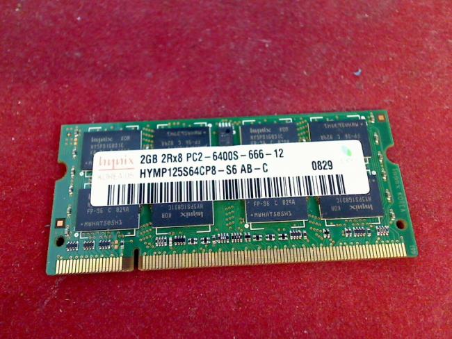 2GB DDR2 PC2-6400S SODIMM Hynix Ram Memory Arbeitsspeicher Medion MD97460 E6210