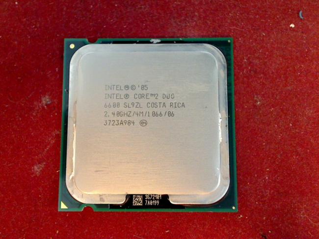 2.4 GHz Intel Core 2 Duo E6600 SL9ZL CPU Prozessor Asus C90S