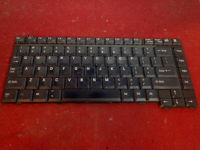 Tastatur Keyboard KFRMBA051A US Toshiba 1905-S303
