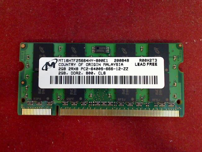 2GB DDR2 PC2-6400S SODIMM MT Ram Arbeitsspeicher Memory HP Compaq 615 (1)