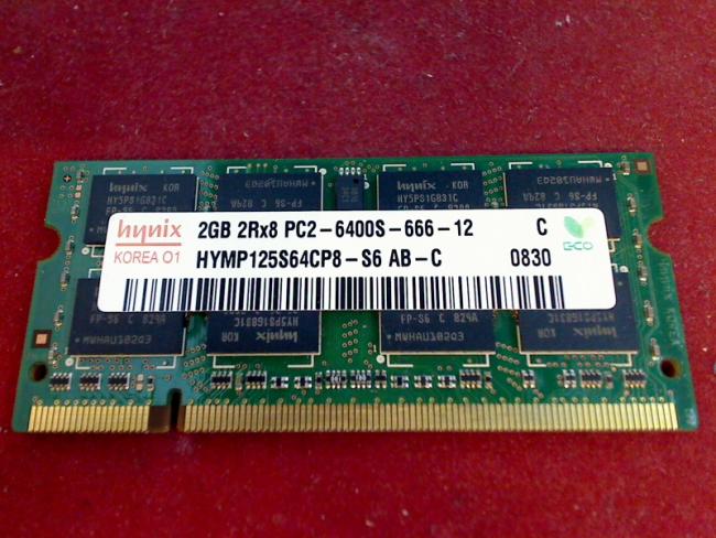 2GB DDR2 PC2-6400S Hynix SODIMM Ram Memory Arbeitsspeicher Asus X70Z