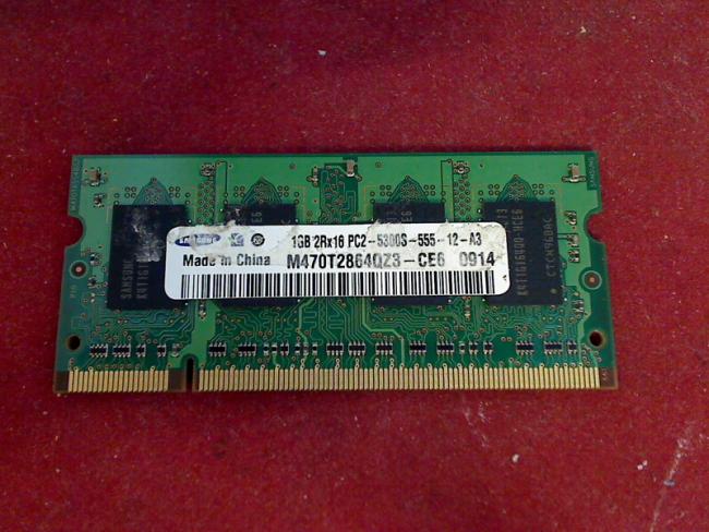 1GB DDR2 Samsung PC2-5300S SODIMM RAM Arbeitsspeicher Medion MD97900 WAM2020